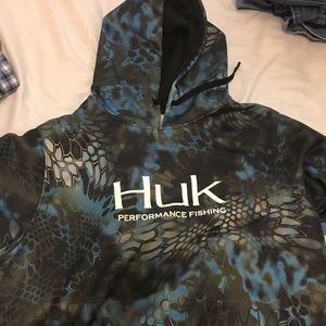 Huk performance fishing hoodie